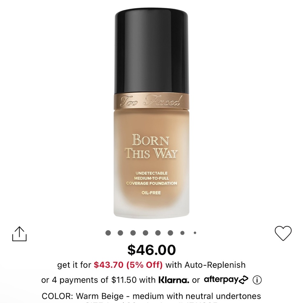Too Faced Born This Way Foundation
